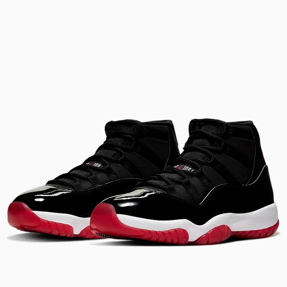 Nike Air Jordan 11 AJ XI Retro Playoffs Bred 2019 - Picture 2 of 7